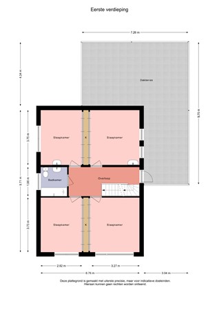Floorplan - Grachtwal 29, 8316 BV Marknesse